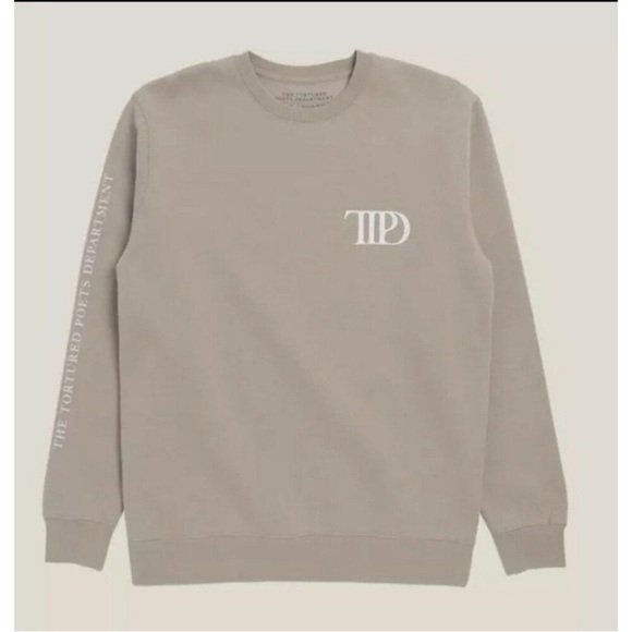 Taylor Swift Tops - Taylor Swift The Tourtured Poets Department TTPD Crewneck Sweatshirt